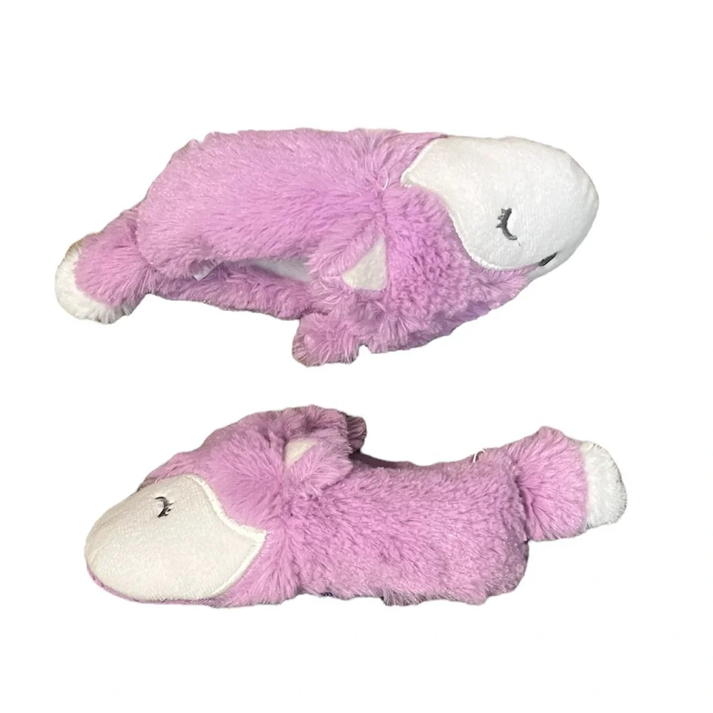 Carter’s Purple Fox Toddler Slippers